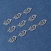 10Pcs Alloy Crystal Rhinestone Links/Connectors ALRI-FS0001-02P-7