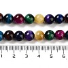 7 Colors Natural Tiger Eye Beads Strands G-A220-A01-01-5