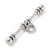 Tibetan Style Alloy Tggle Clasps FIND-C060-055B-AS-2