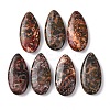 Natural Leopard Skin Jasper Pendants G-F731-04G-2