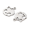 Non-Tarnish 316 Surgical Stainless Steel Charms STAS-Q314-16P-2
