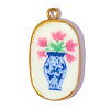 Handmade Porcelain Pendants PR-OY001-02G-1