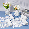 4 Yards 2 Styles Milk Fiber Lace Trim Ribbon OCOR-CY0001-08A-5
