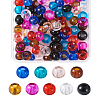 Craftdady 88pcs 8 colors Glass European Beads GLAA-CD0001-10-27