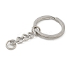 304 Stainless Steel Split Key Rings LS-KEYC-M035-02P-2