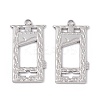 Non-Tarnish 304 Stainless Steel Pendants STAS-B031-10P-2