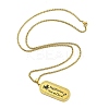 Constellation 304 Stainless Steel Micro Pave Clear Cubic Zirconia Wheat Chain Pendant Necklaces for Women Men NJEW-U007-01K-2