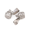 304 Stainless Steel Pendants STAS-B167-21C-P-2