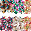 225g 10 Style Mixed Gemstone Chips Beads G-TA0001-24-2