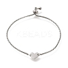 Non-Tarnish 304 Stainless Steel Box Chain Slider Bracelets BJEW-M233-06P-1