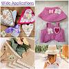 27Pcs 9 Styles Lace and CCB Embroidery Sewing Fiber DIY-CJ0003-20-7