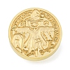 Halloween Series Wax Seal Brass Stamp Heads AJEW-M039-01K-2