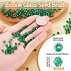 Picasso Baking Paint Glass Seed Beads SEED-TA0001-62G-3