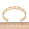 304 Stainless Steel Cuff Bangles for Women BJEW-S181-02G-A-3