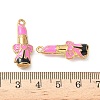 304 Stainless Steel Enamel Pendants STAS-I346-06G-02A-3