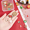 DIY Christmas Wine Glass Charm Making Kits DIY-SC0018-87-3