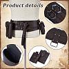 Imitation Leather Belts with 2Pcs PU Leather Wallets AJEW-NB0006-73-3