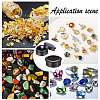 2Pcs 2 Style Alloy Loose Diamond Boxes CON-PH0002-90B-6