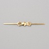 Alloy Bowknot Buckles LS-FIND-WH0148-135G-1