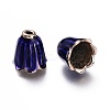 Multi-Petal Light Gold Plated Alloy Bead Caps ENAM-L031-J02-LG-2