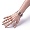Fashion Glass Beads Wrap Bracelets BJEW-JB04989-6