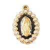 Religion 304 Stainless Steel with Imitation Pearl Pendants SA-B002-02G-1