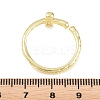 Brass Cuff Open Rings KK-Z165-02G-5
