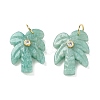 Natural Amazonite Carved Pendants GG-CBA67BD-02G-E-1