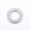 Tarnish Resistant 201 Stainless Steel Linking Rings STAS-G029-17-1