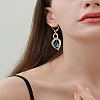 10Pcs Brass Hoop Earring Findings DIY-LP0001-99G-3