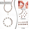 500Pcs 10 Styles Tibetan Style Alloy Spacer Beads TIBEB-PH0004-99-4