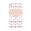 Valentine's Day 5D Love Nail Art Sticker Decals MRMJ-R109-Z-DM2-7