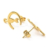304 Stainless Steel Stud Earrings for Women EJEW-F320-03G-2