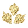 Rack Plating Brass Pendants KK-C030-21G-3