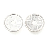 Brass Spacer Beads KK-B121-07C-S-1