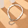 304 Stainless Steel Beaded Bracelets for Women BJEW-M056-08P-03-5