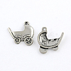 Tibetan Style Zinc Alloy Pendants TIBEP-R334-131AS-RS-1
