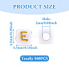 Opaque Acrylic Beads MACR-TAG0001-07E-4