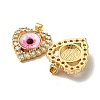 Real 18K Gold Plated Brass Pendants KK-L209-005G-06-2