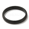 Ion Plating(IP) 304 Stainless Steel Flat Plain Band Rings STAS-I160-D-18mm-B-2