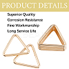 12Pcs Triangle Iron Linking Rings IFIN-CP0002-96LG-5