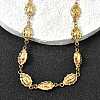 304 Stainless Steel Ladybug Link Chain Necklaces for Women Men NJEW-K249-21B-G-2