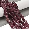Natural Strawberry Quartz Beads Strands G-P497-01E-88-2