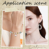 DIY Glass Beads & Alloy Enamel Charms Bracelets Making Kits DIY-SP0001-57C-5