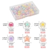 60G 6 Styles Transparent Acrylic Beads Sets TACR-YW0002-51-3