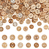 240Pcs 12 Styles 4-Hole Coconut Buttons DIY-AR0004-67-1