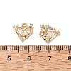 Brass Micro Pave Cubic Zirconia Pendants KK-A259-17G-01-3