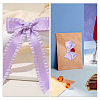 10 Yards Polyester Ruffled Ribbons PW-WG29113-14-5