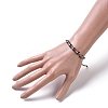 Braided Bead Bracelets BJEW-JB04820-02-4