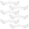 10Pcs Transfer Sticker Proof Removable Temporary Tattoos Stickers DIY-SP0003-65A-02-1